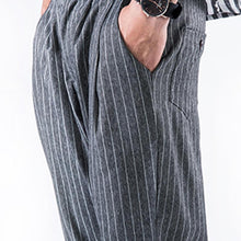 画像をギャラリービューアに読み込む, ストライププリントコットンハーレムパンツ