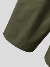 画像をギャラリービューアに読み込む, メンズソリッドカラールーズカジュアルジャンプスーツオーバーオールOneパンツ