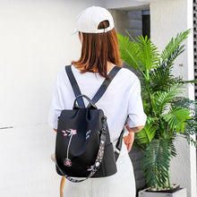 画像をギャラリービューアに読み込む, 盗難防止 可愛い レディースリュックサック 軽量  小さめ  通勤  通学  大容量
