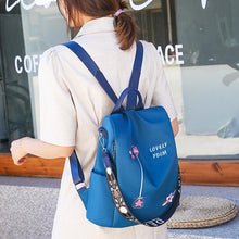 画像をギャラリービューアに読み込む, 盗難防止 可愛い レディースリュックサック 軽量  小さめ  通勤  通学  大容量
