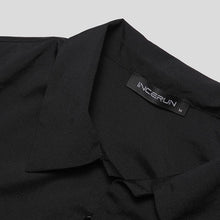 画像をギャラリービューアに読み込む, メンズカジュアルロンパース長袖ジャンプスーツスタンドカラーミリタリーオーバーオールカーゴパンツ
