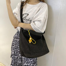 画像をギャラリービューアに読み込む, 2way 大容量カジュアル キャンバス バッグ
