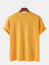 画像をギャラリービューアに読み込む, コットンスペース宇宙飛行士プリントラウンドネック半袖ルーズTシャツ
