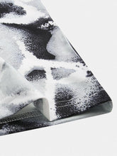 画像をギャラリービューアに読み込む, メンズカジュアルパッチワークプリント通気性のあるクルーネックレジャーTシャツ
