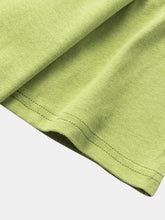 画像をギャラリービューアに読み込む, メンズコットンソリッドカラー通気性＆ライトカジュアルOネックTシャツ
