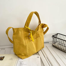 画像をギャラリービューアに読み込む, 2way 大容量カジュアル キャンバス バッグ
