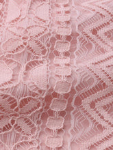 画像をギャラリービューアに読み込む, ホリデーレースデザインVネック半袖カジュアルマキシドレス
