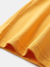 画像をギャラリービューアに読み込む, コットンスペース宇宙飛行士プリントラウンドネック半袖ルーズTシャツ
