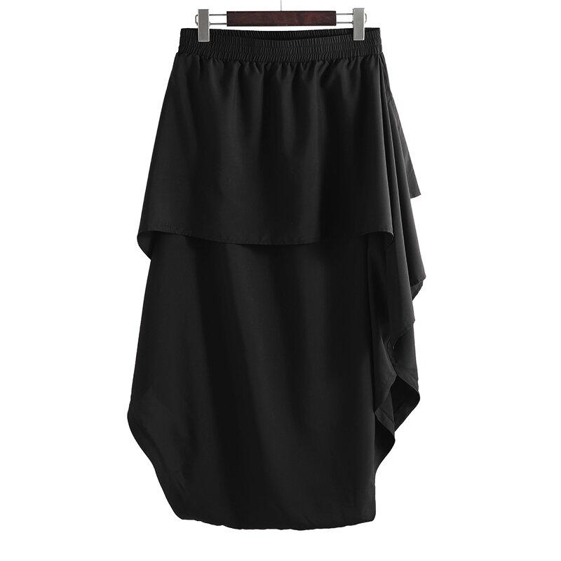 メンズカジュアルバギーハーレムパンツロックパンクゴス韓国パンツヒップホップドロップクロッチ