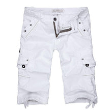 画像をギャラリービューアに読み込む, メンズマルチポケットコットンラージサイズショーツカジュアルカーゴパンツ
